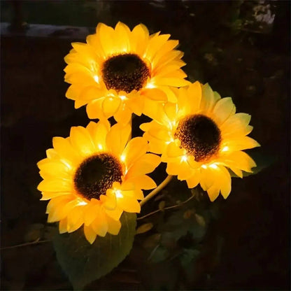Sollievo Solar Sunflower Garden Light