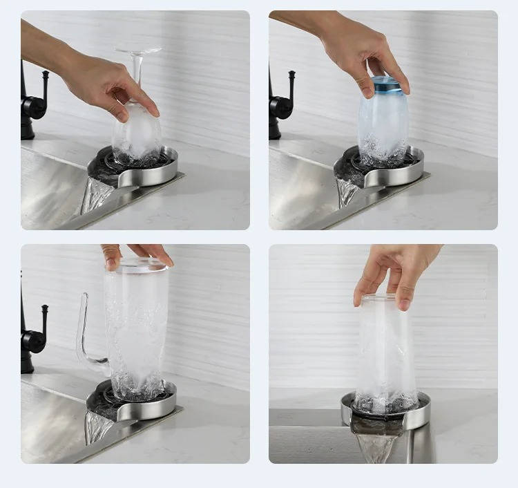 Sollievo Stainless Steel Cup Washer