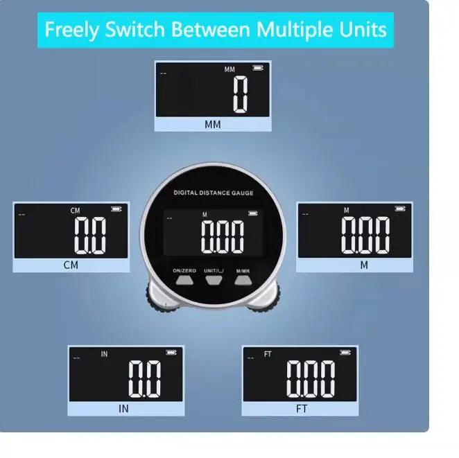 Sollievo Digital Roller Tape Measure
