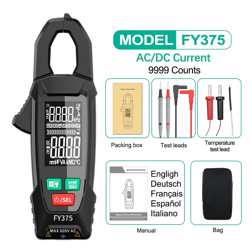 Sollievo AC/DC Clamp Meter