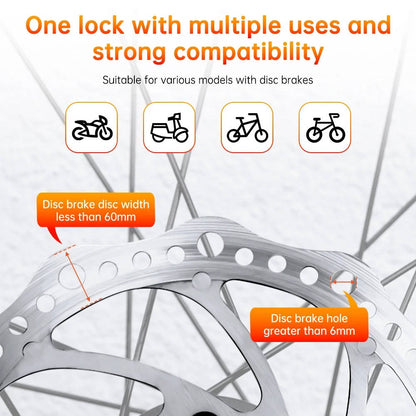 Sollievo Motorcycle Disc Lock Alarm
