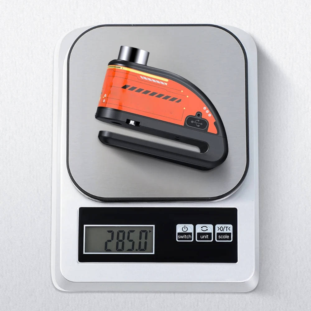 Sollievo Motorcycle Disc Lock Alarm