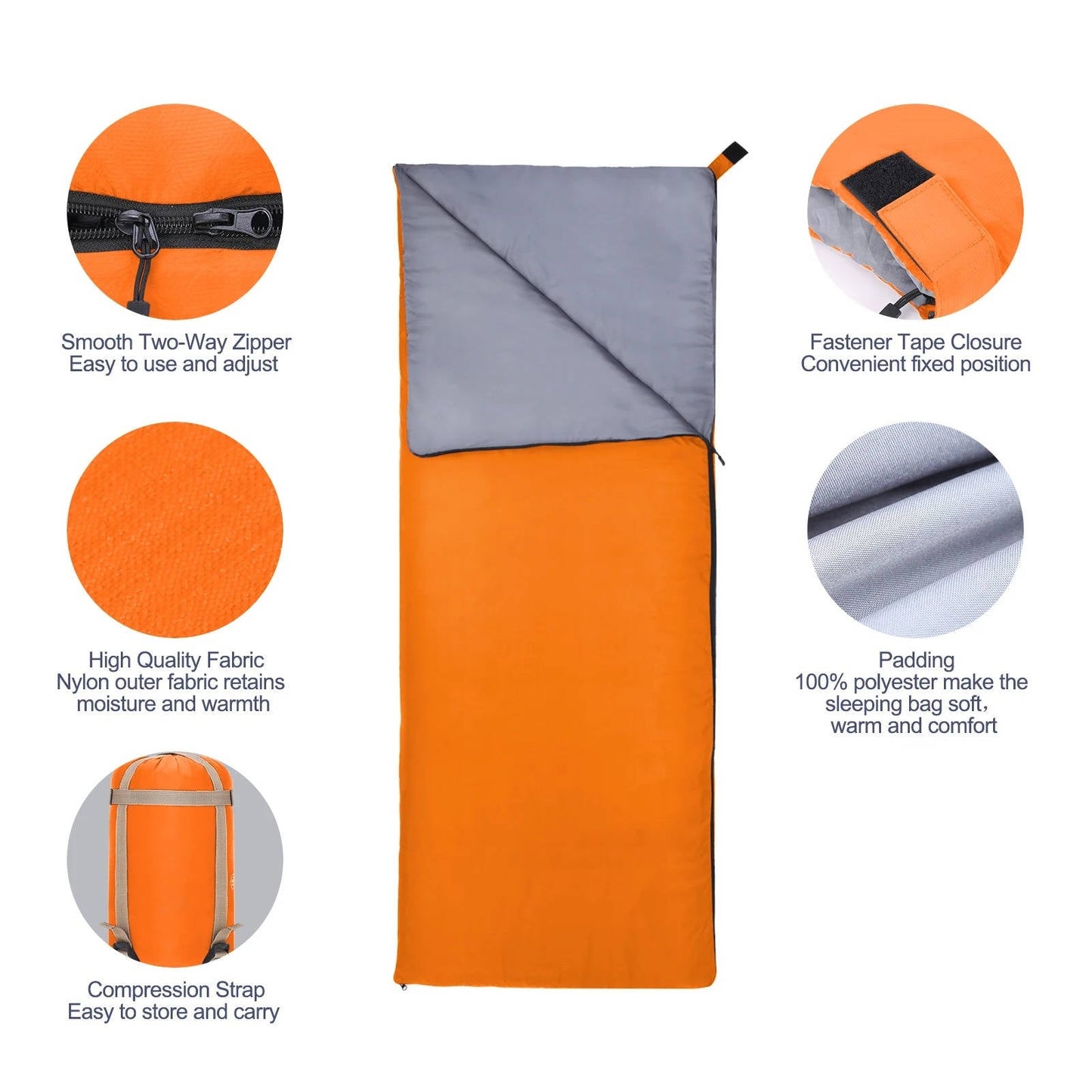 Sollievo Convertible Sleeping Bag for Adults