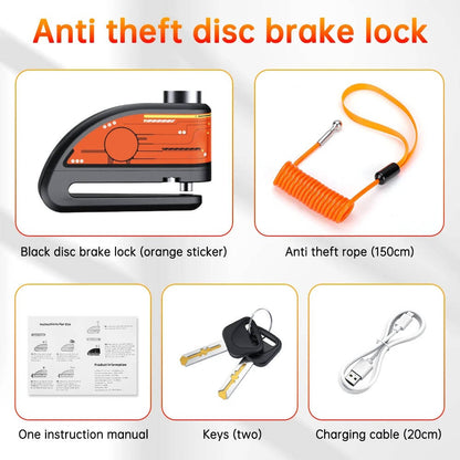 Sollievo Motorcycle Disc Lock Alarm