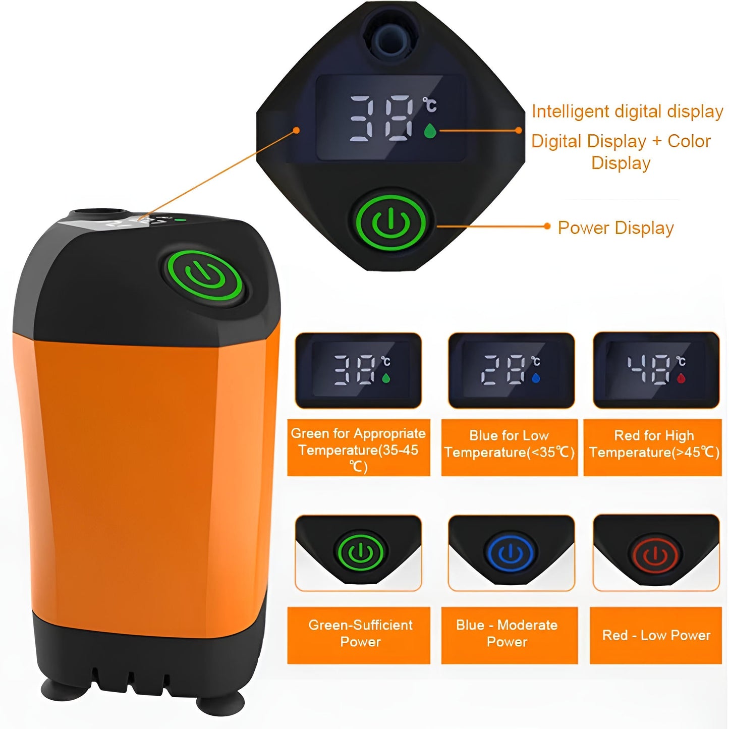 Sollievo Portable Camping Shower