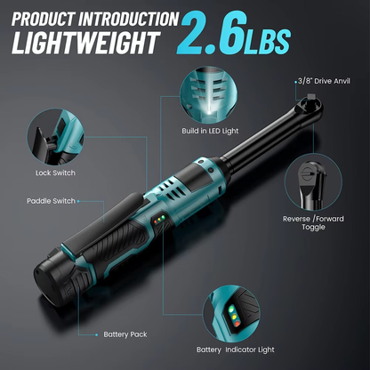 Sollievo Cordless Electric Ratchet Wrench