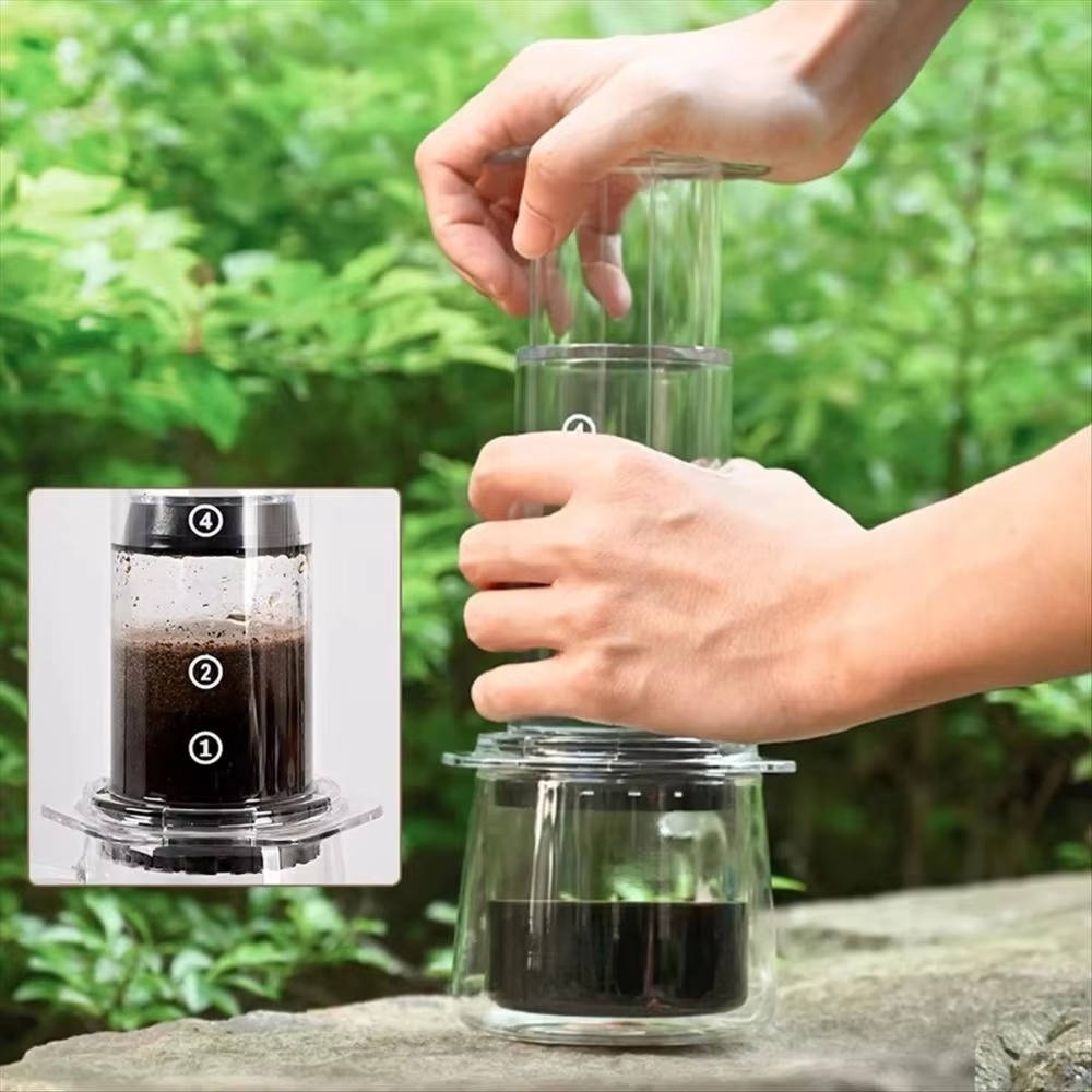 Sollievo 3-in-1 Portable Coffee Press