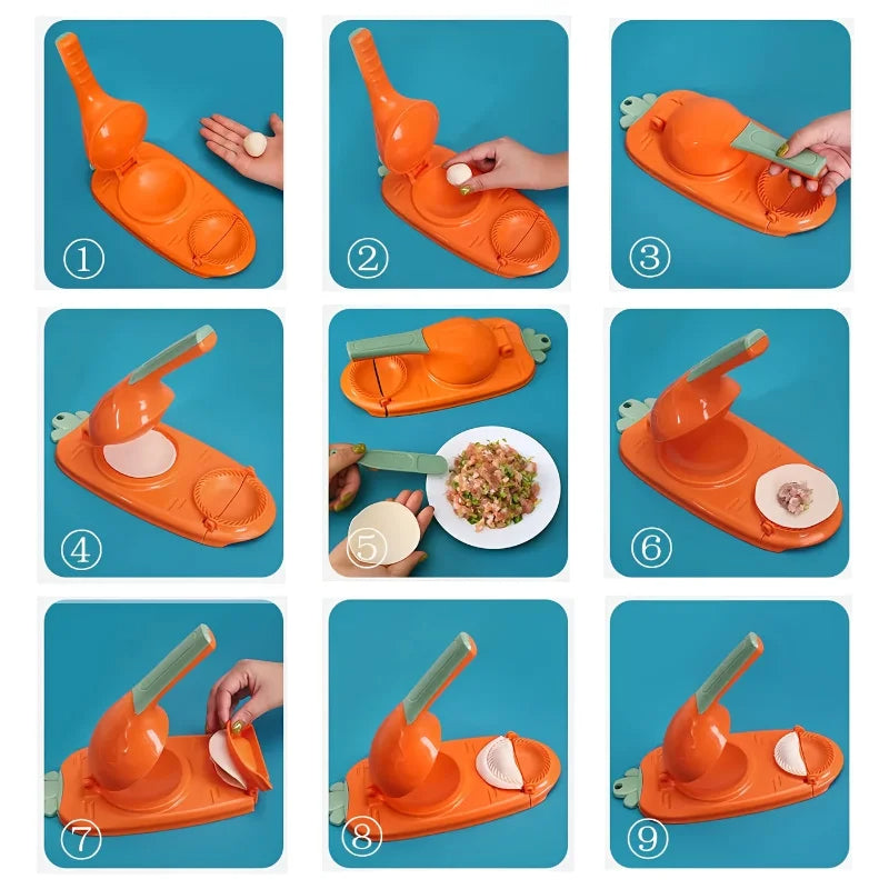 Sollievo 2-in-1 Dumpling Maker Machine
