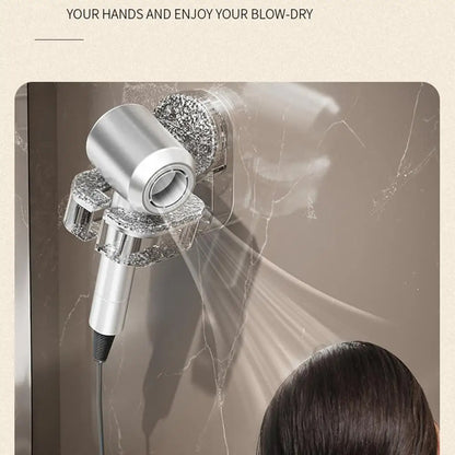 Sollievo Suction Cup Hair Dryer Holder