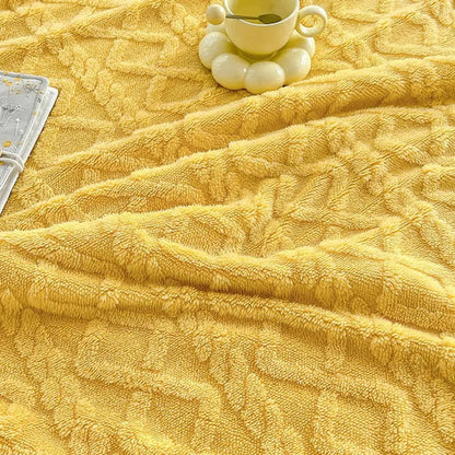 Sollievo Two-Sided Fleece Throw Blanket