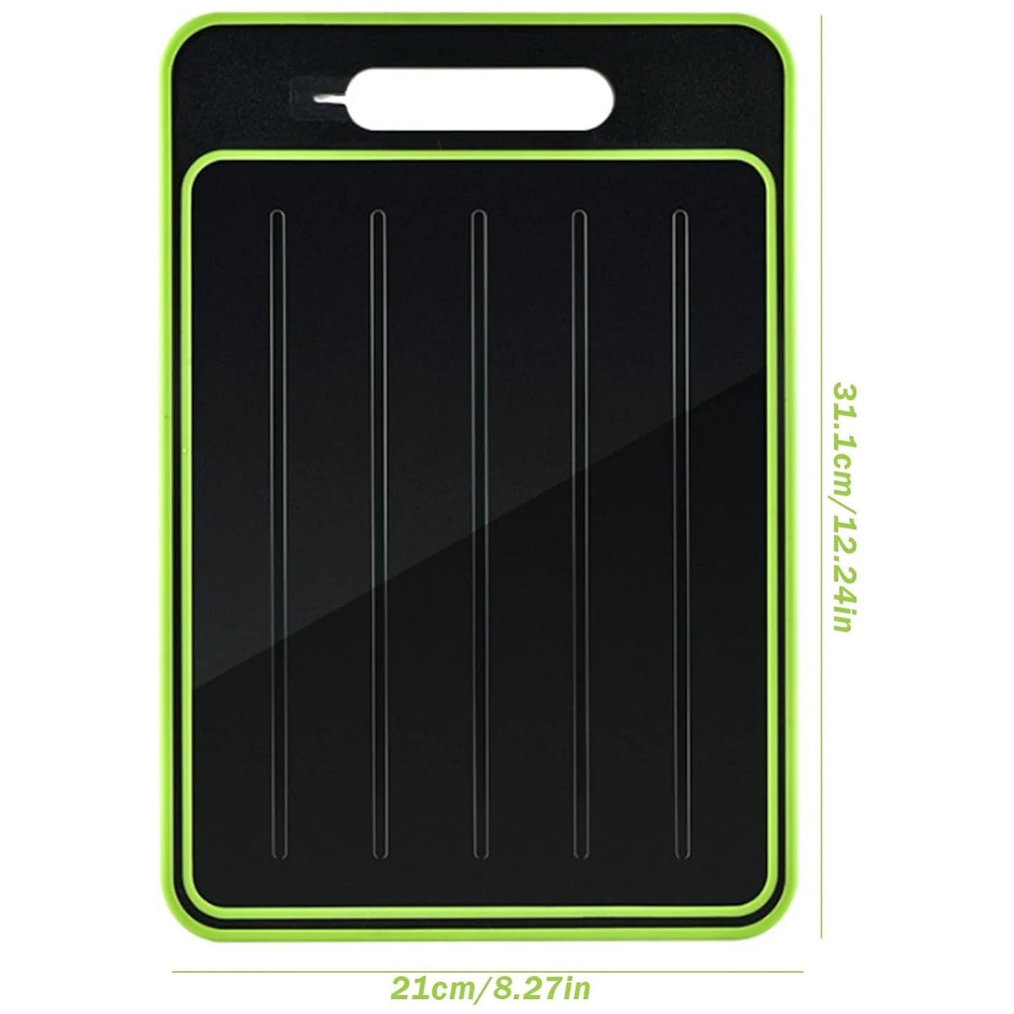 Sollievo 4-in-1 Defrosting Cutting Board with Grater & Knife Sharpener