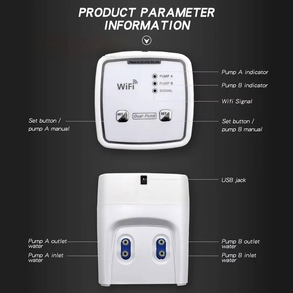 Sollievo WiFi Smart Automatic Plant Waterer – Up to 20 Pots
