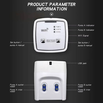 Sollievo WiFi Smart Automatic Plant Waterer – Up to 20 Pots