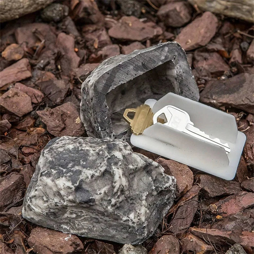 Sollievo Hidden Stone Key Lock Box