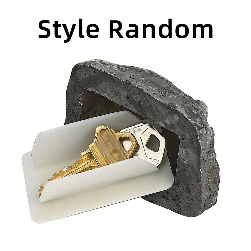 Sollievo Hidden Stone Key Lock Box