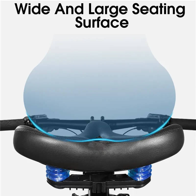 Sollievo Comfortable Bike Saddle for Long Rides