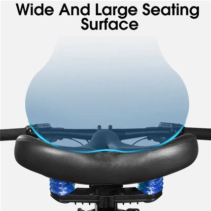 Sollievo Comfortable Bike Saddle for Long Rides