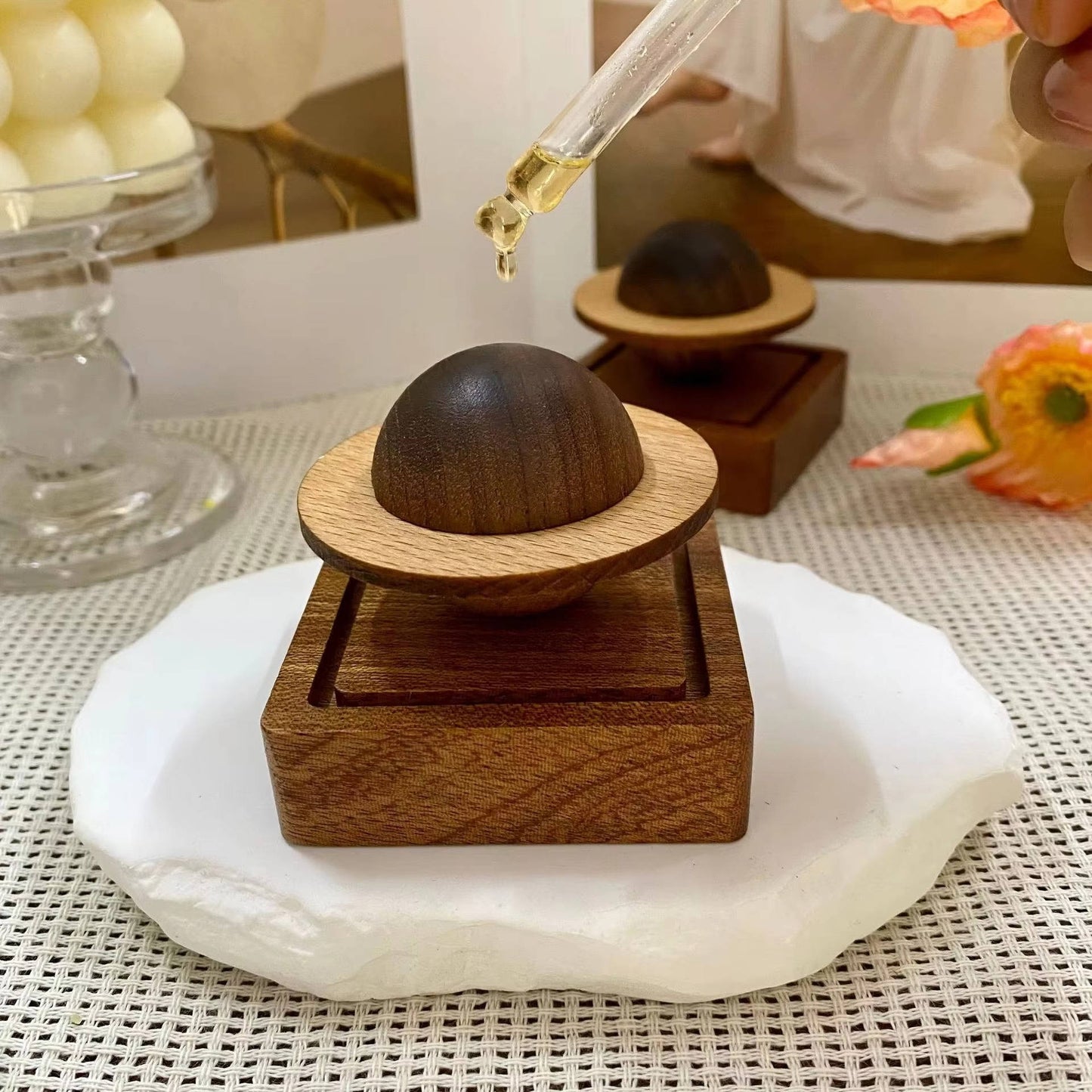 Sollievo Wood Aroma Diffuser