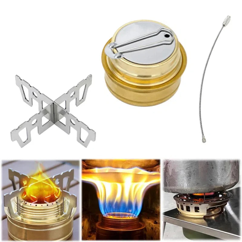 Sollievo Mini Portable Alloy Camping Stove