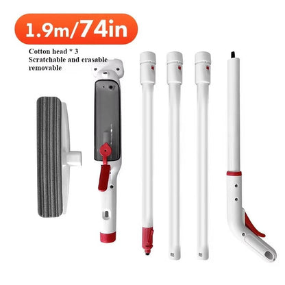 Sollievo Telescopic Long-Handle Window Cleaner