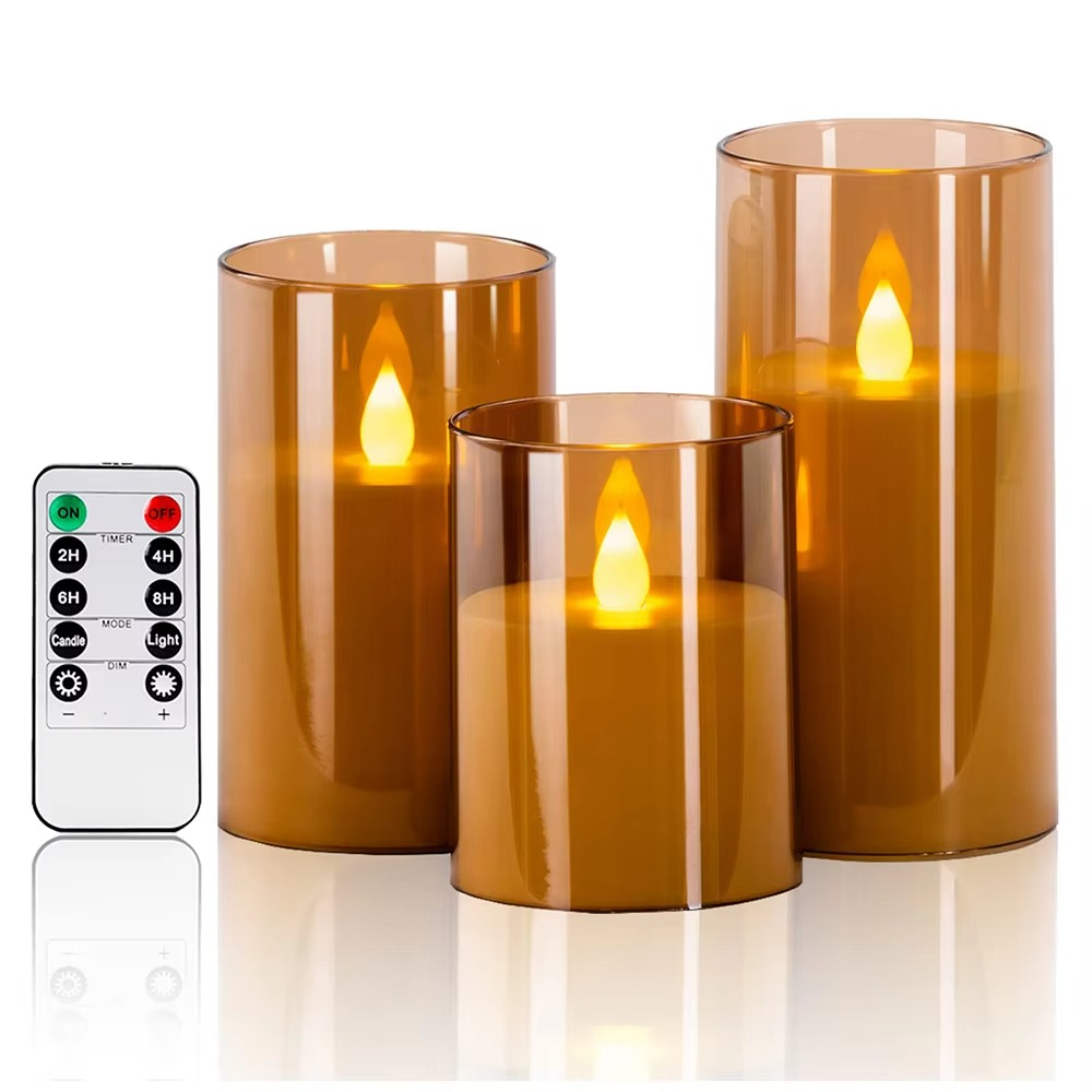 Sollievo Flameless LED Candles with Remote