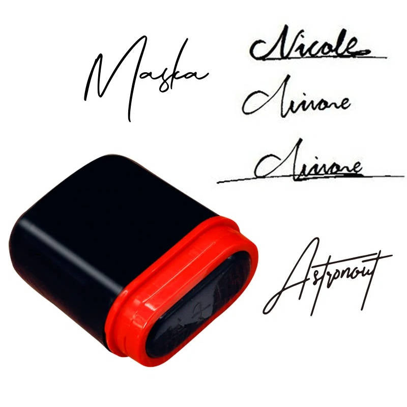 Sollievo Custom Signature Stamp