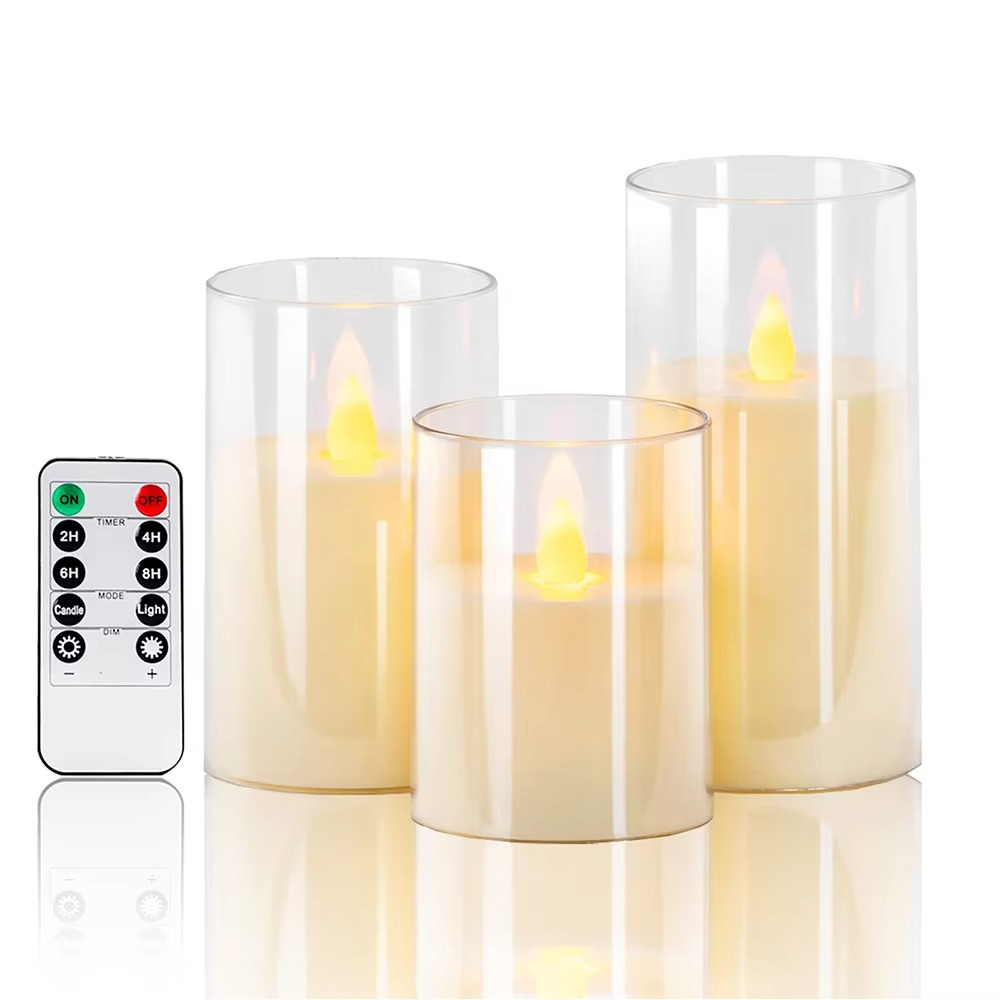 Sollievo Flameless LED Candles with Remote