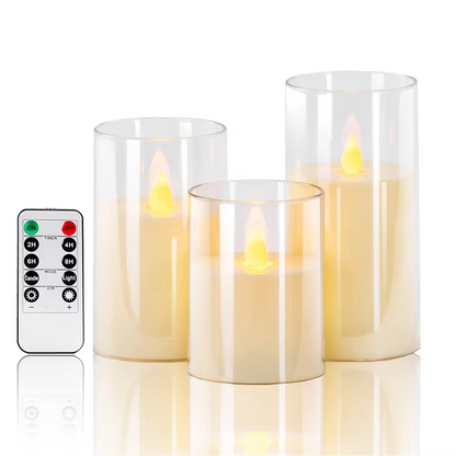 Sollievo Flameless LED Candles with Remote
