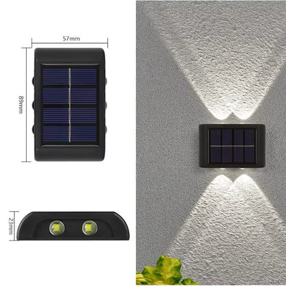 Sollievo Solar LED Outdoor Wall Light