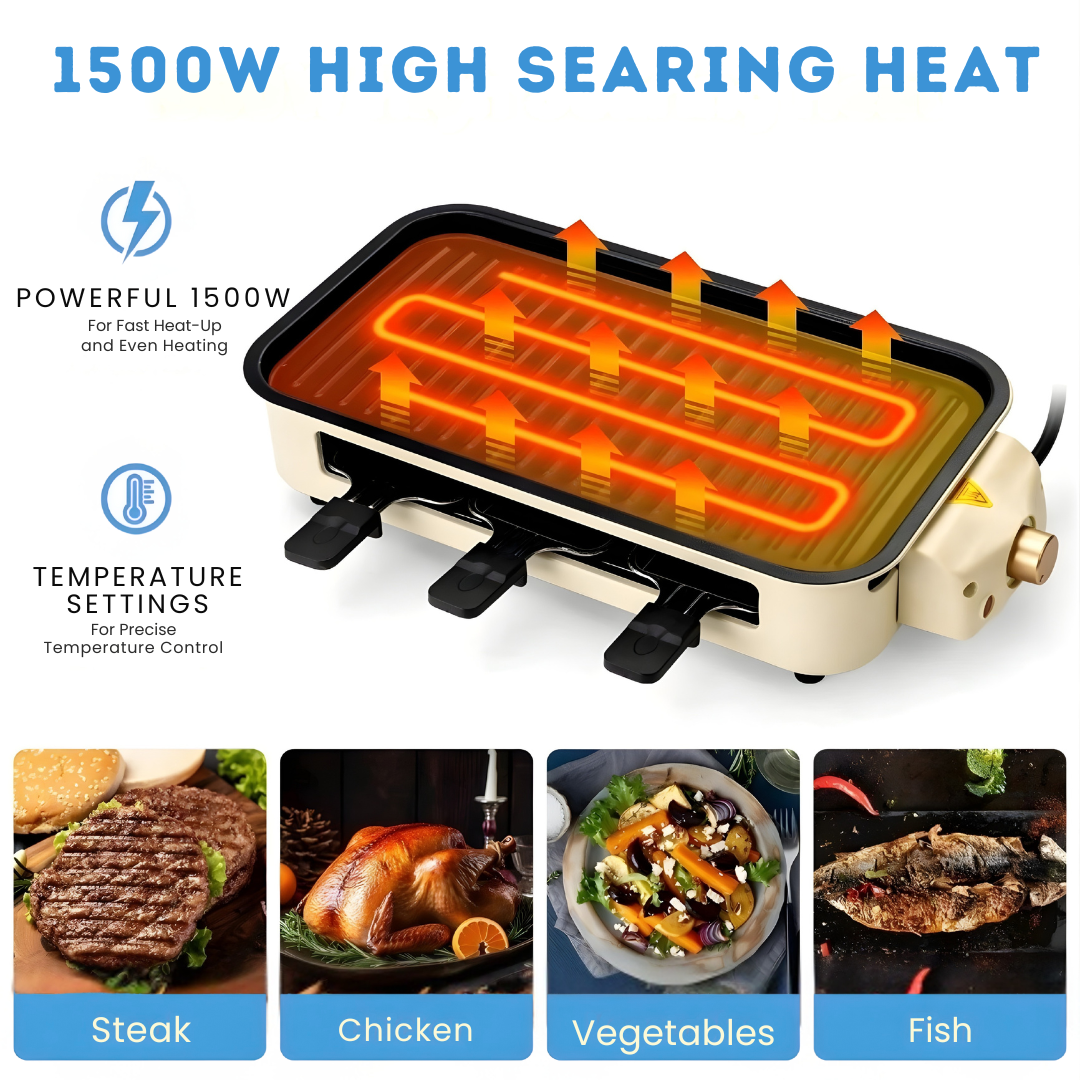 Sollievo Smokeless Indoor Electric Grill