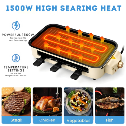 Sollievo Smokeless Indoor Electric Grill