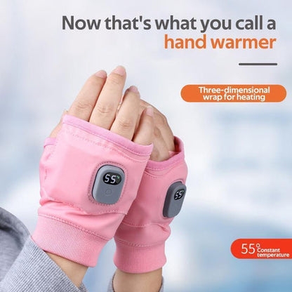 Sollievo Rechargeable Heated Fingerless Gloves