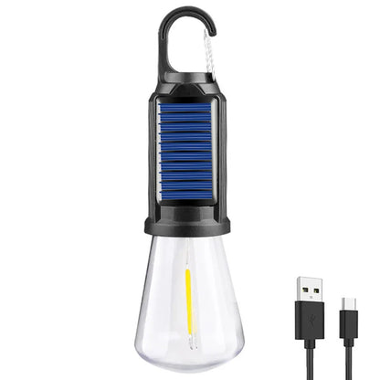Sollievo Solar Rechargeable Hooked Camping Lantern