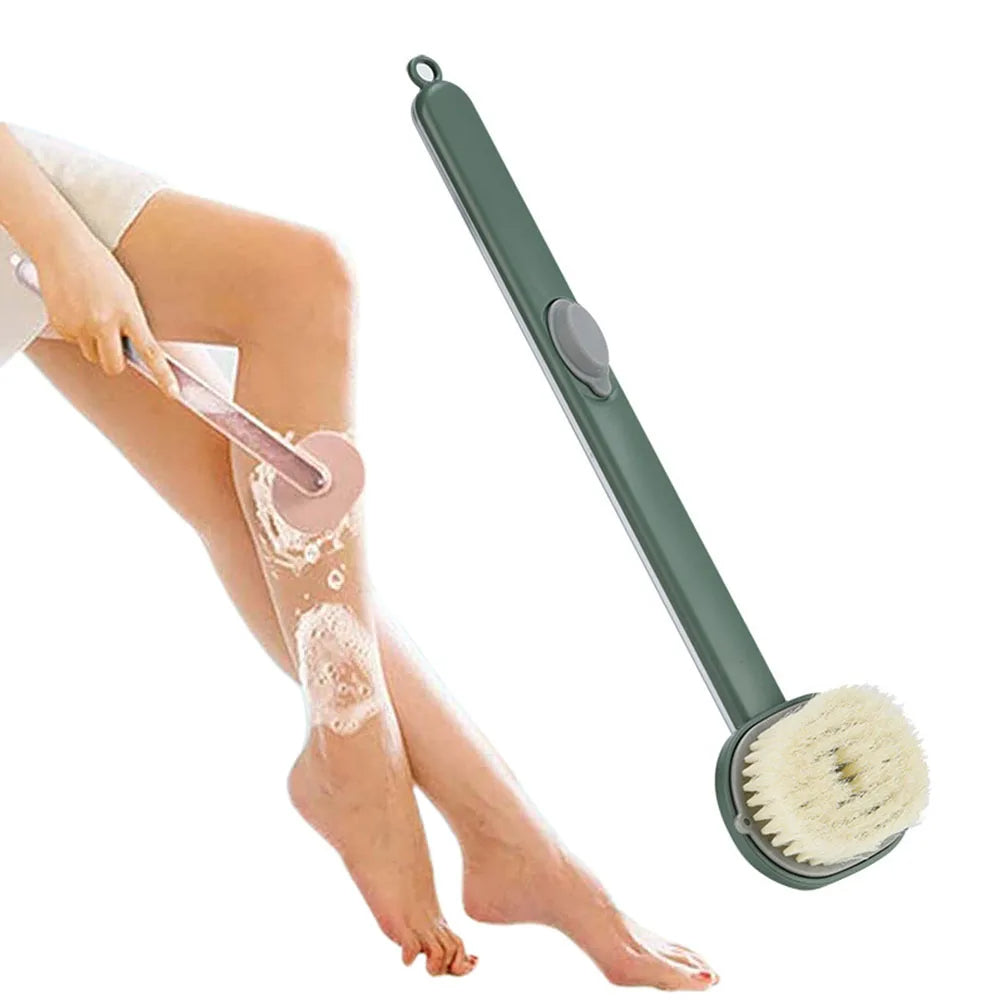 Sollievo Long Handle Back Scrubber for Shower