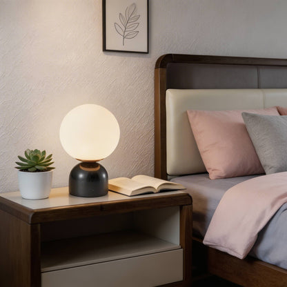 Sollievo Round Marble Table Lamp