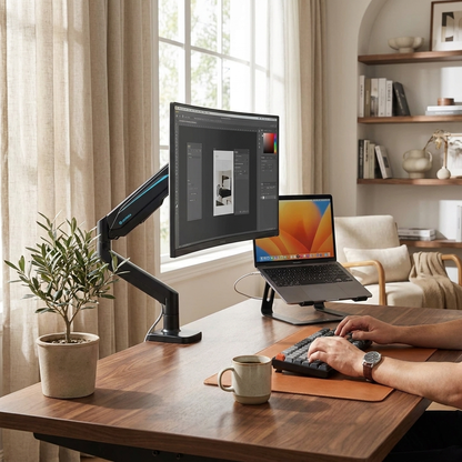 Single Monitor Arm lifestyle
