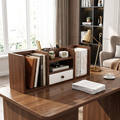 Desktop Storage Shelf 1-Drawer lifestyle