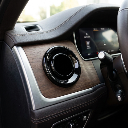 Overlay Steering Wheel Emblem Protector lifestyle