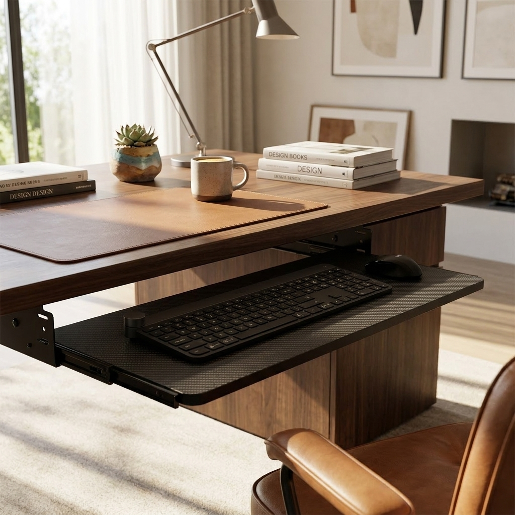 Pull-out Keyboard Tray lifestyle