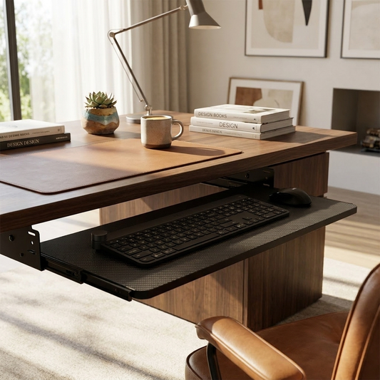 Pull-out Keyboard Tray lifestyle