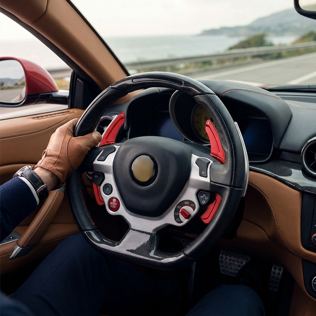 Steering Paddle Shifter Extension - lifestyle