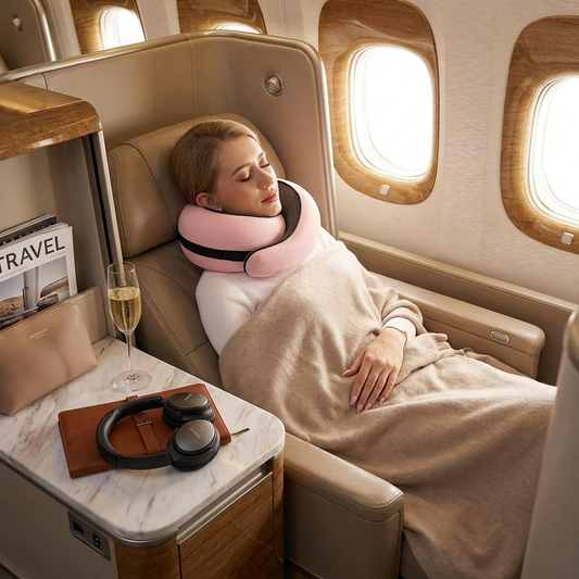 Travel Neck Pillow - lifestyle
