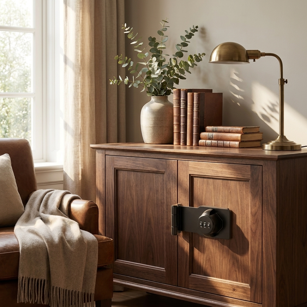 Number Code Door Lock - lifestyle