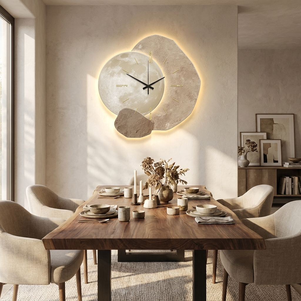 Minimalist Wall Clock - lifestyle