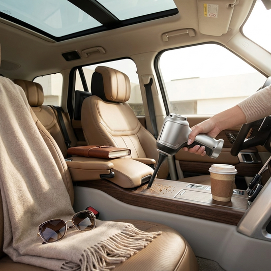 Cordless High-Power Car and Home Vacuum Cleaner - lifestyle