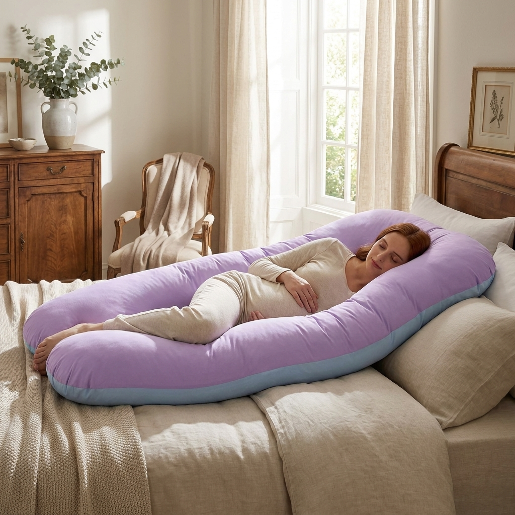 Sleeping Full Support Body Pillow - lifestyle