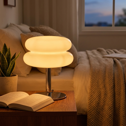 Cloud Macaron Lamp Cream lifestyle