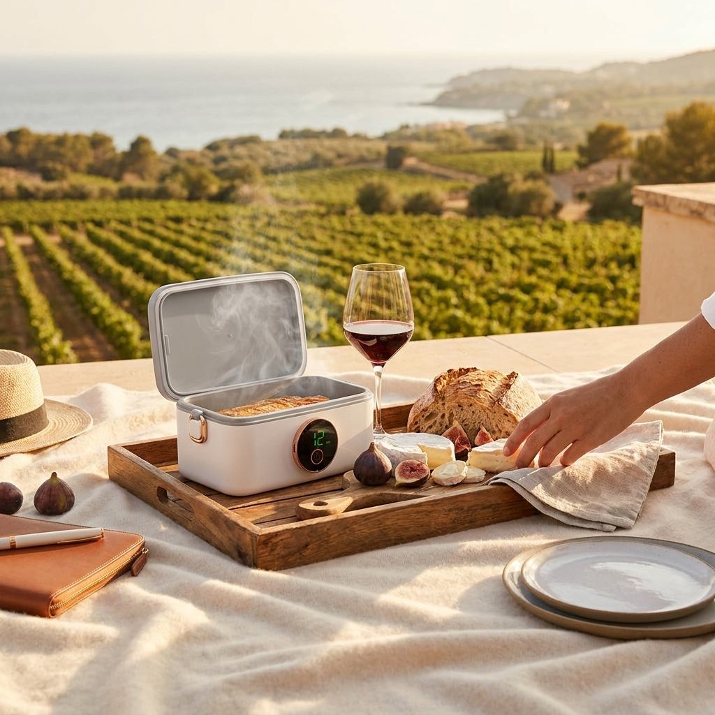 Wireless Heated Lunch Box - lifestyle