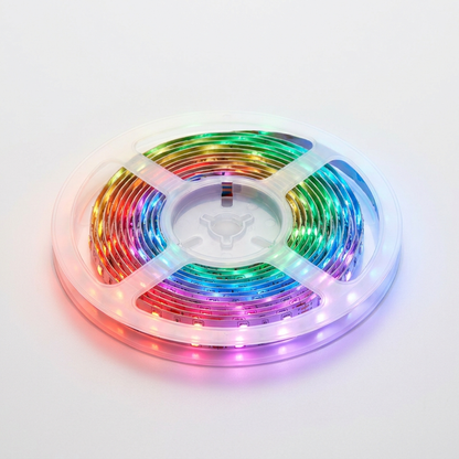 Sollievo RGB LED Strip Lights - coiled roll