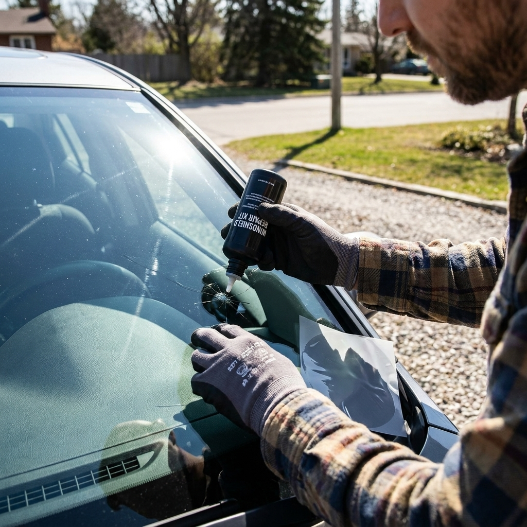 Windshield Repair Kit lifestyle